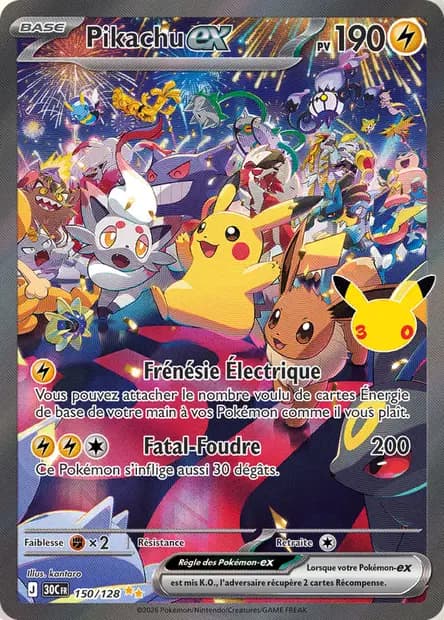 Pikachu — 30ᵉ Anniversaire