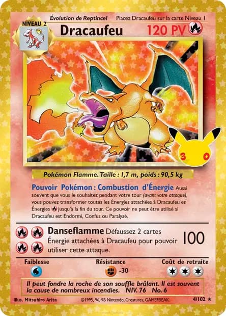 Dracaufeu — 30ᵉ Anniversaire