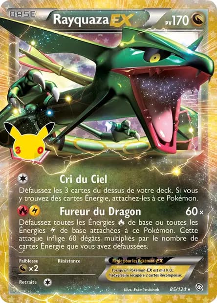 Rayquaza — 30ᵉ Anniversaire
