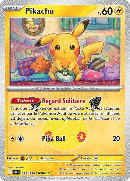 Pikachu — 30ᵉ Anniversaire