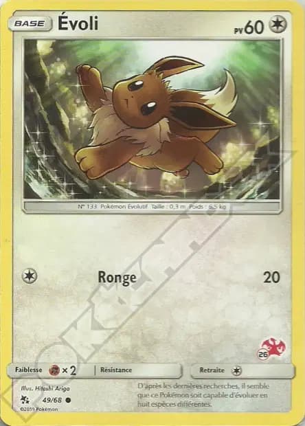 Évoli — Académie de Combat (Deck Dracaufeu)