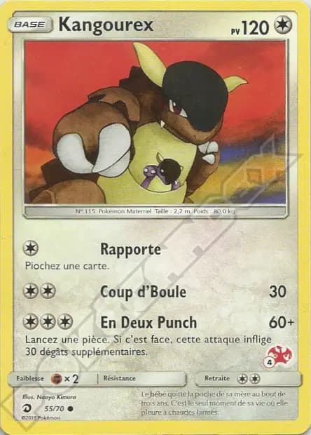 Kangourex — Académie de Combat (Deck Dracaufeu)