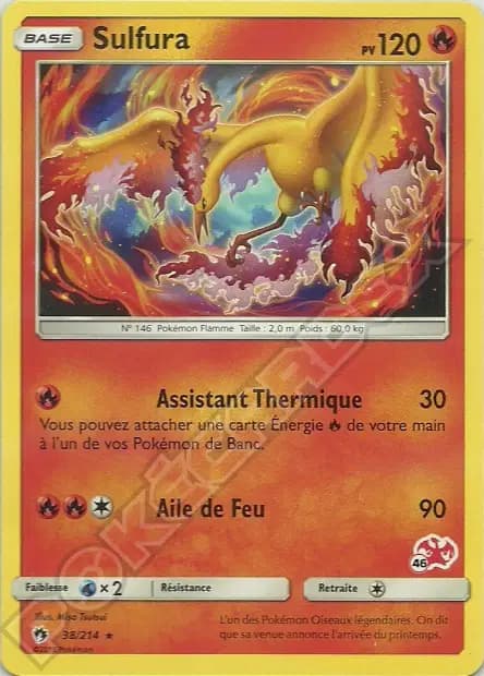 Sulfura — Académie de Combat (Deck Dracaufeu)