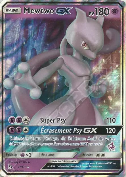 Mewtwo — Académie de Combat (Deck Mewtwo)