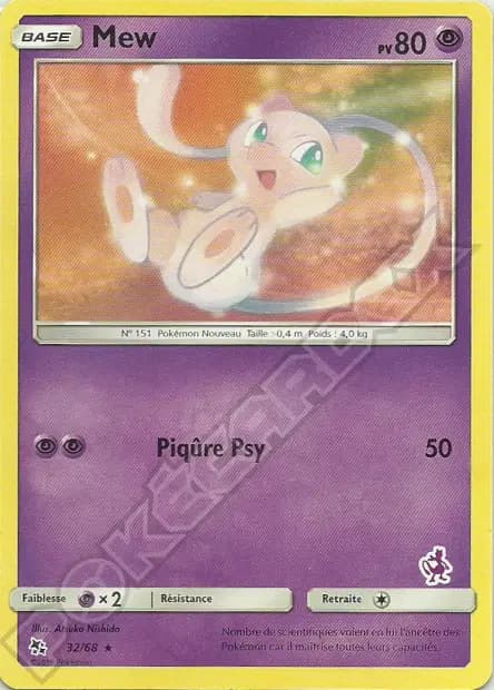 Mew — Académie de Combat (Deck Mewtwo)