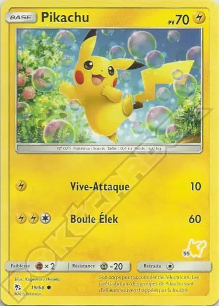 Pikachu — Académie de Combat (Deck Pikachu)