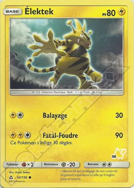 Élektek — Académie de Combat (Deck Pikachu)