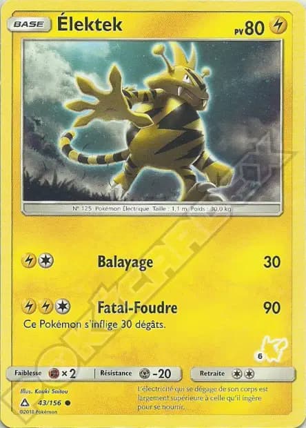 Élektek — Académie de Combat (Deck Pikachu)