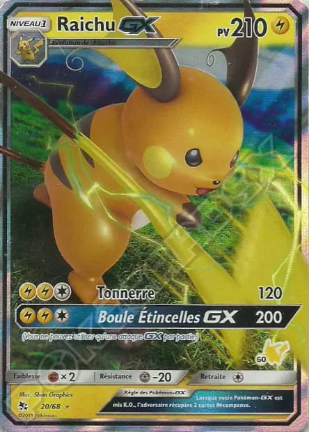 Raichu — Académie de Combat (Deck Pikachu)