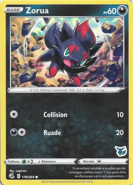 Zorua — Académie de Combat 2022 (Deck Évoli)