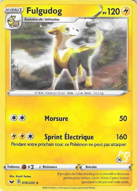 Fulgudog — Académie de Combat 2022 (Deck Pikachu)