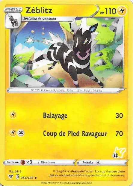 Zéblitz — Académie de Combat 2022 (Deck Pikachu)