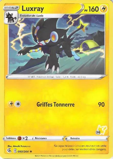 Luxray — Académie de Combat 2022 (Deck Pikachu)