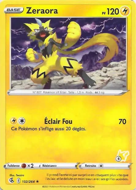 Zeraora — Académie de Combat 2022 (Deck Pikachu)