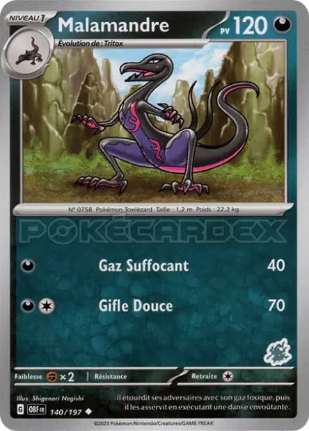 Malamandre — Académie de Combat 2024 (Deck Darkrai)