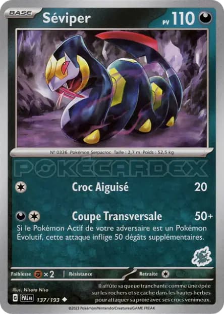 Séviper — Académie de Combat 2024 (Deck Darkrai)