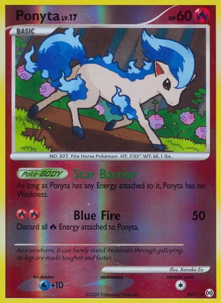 Ponyta — Platine : Arceus