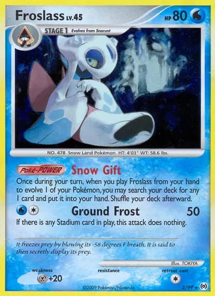 Momartik — Platine : Arceus