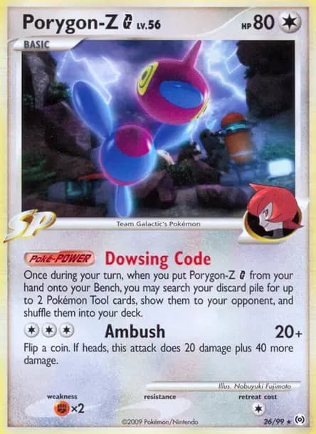 Porygon-Z — Platine : Arceus