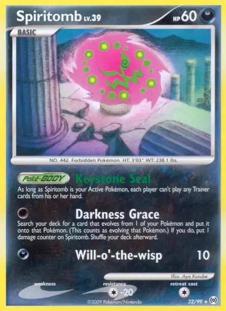 Spiritomb — Platine : Arceus