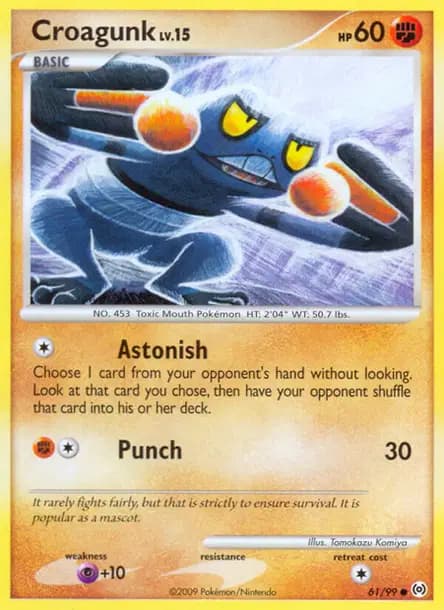 Cradopaud — Platine : Arceus