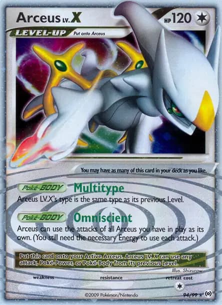 Arceus — Platine : Arceus