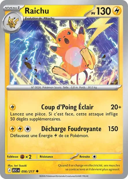 Raichu — Héros Transcendants