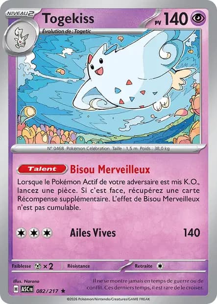 Togekiss — Héros Transcendants