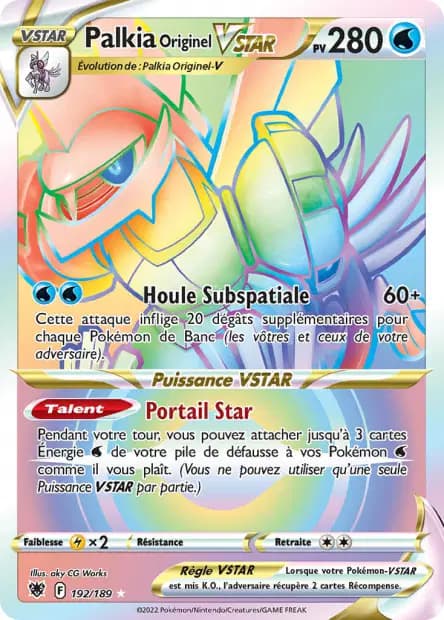 Palkia — Astres Radieux