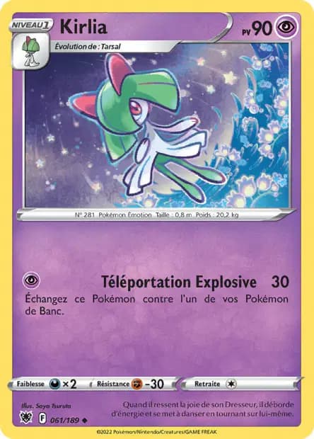 Kirlia — Astres Radieux