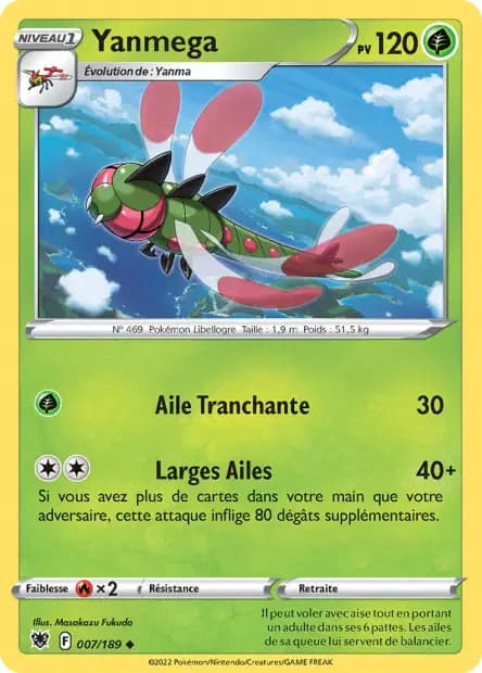 Yanmega — Astres Radieux