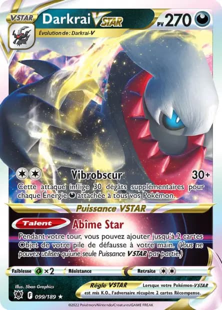 Darkrai — Astres Radieux