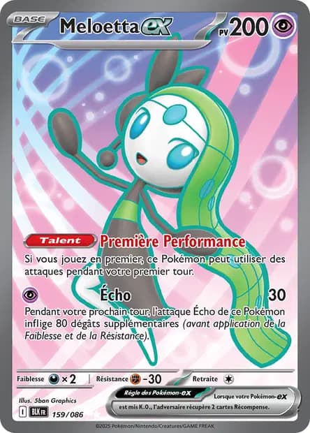 Meloetta — Foudre Noire