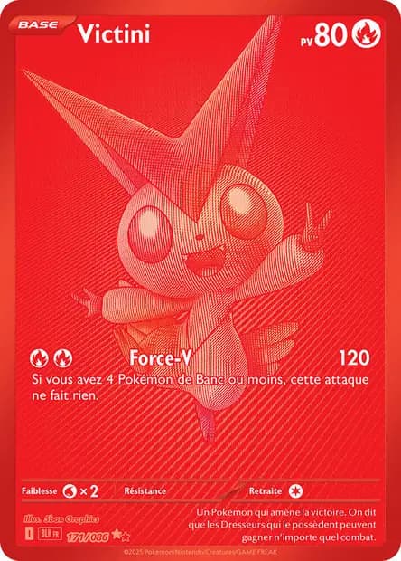 Victini — Foudre Noire