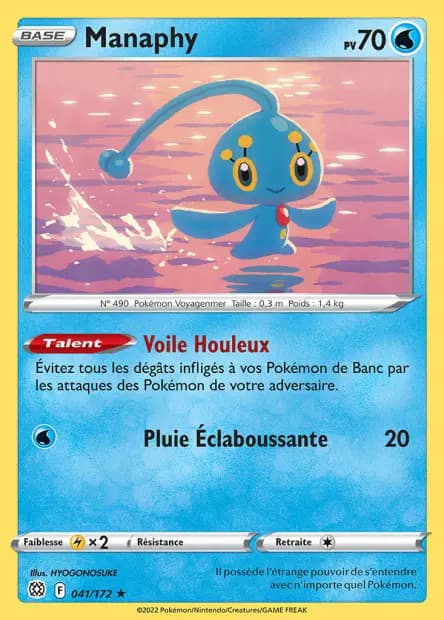 Manaphy — Stars Étincelantes