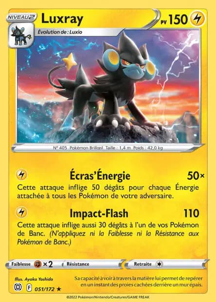 Luxray — Stars Étincelantes