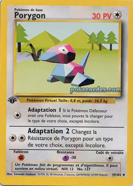 Porygon — Base Set