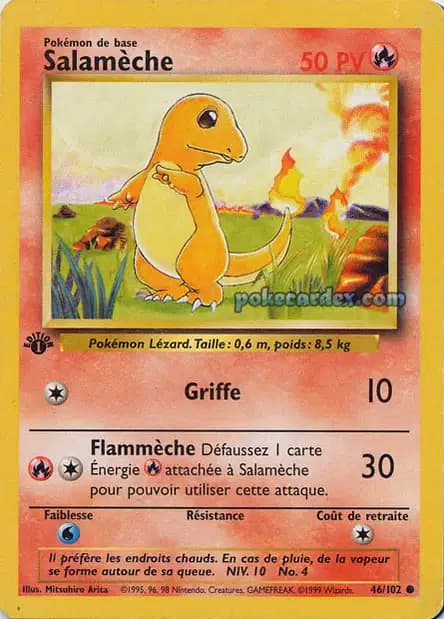 Salamèche — Base Set