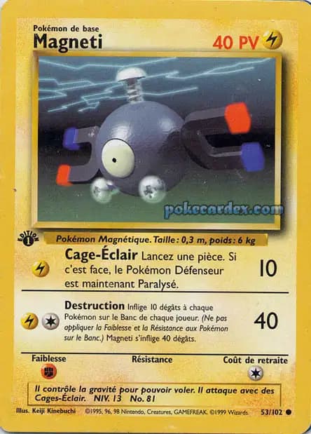 Magnéti — Base Set