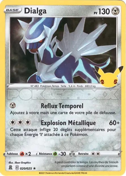 Dialga — Célébrations