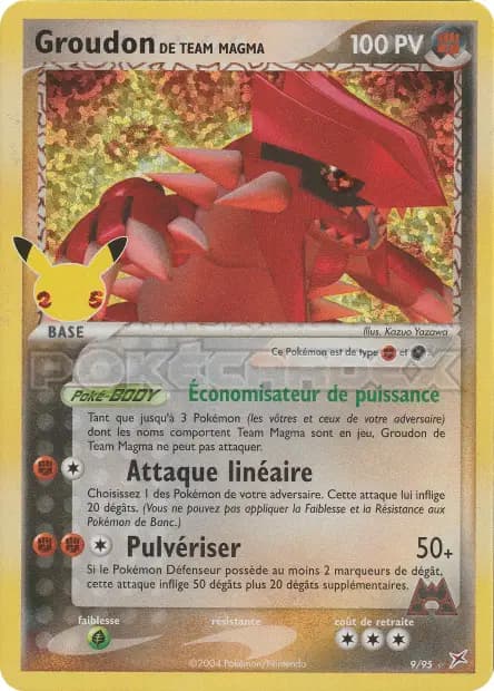 Groudon — Célébrations
