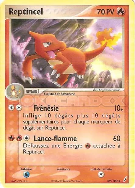 Reptincel — EX : Gardiens de Cristal