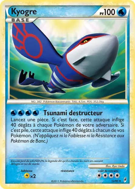 Kyogre — L'appel des légendes
