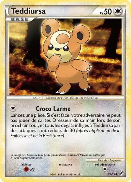 Teddiursa — L'appel des légendes