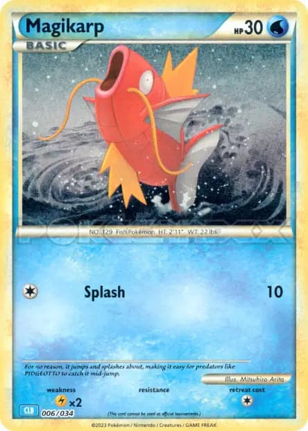 Magicarpe — TCG Classic Blastoise & Suicune