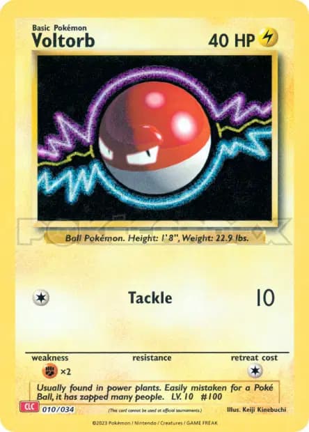 Voltorbe — TCG Classic Charizard & Ho-Oh