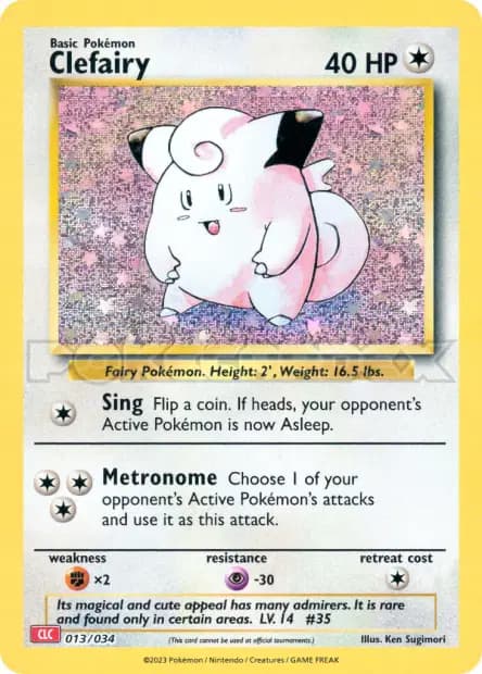 Mélofée — TCG Classic Charizard & Ho-Oh