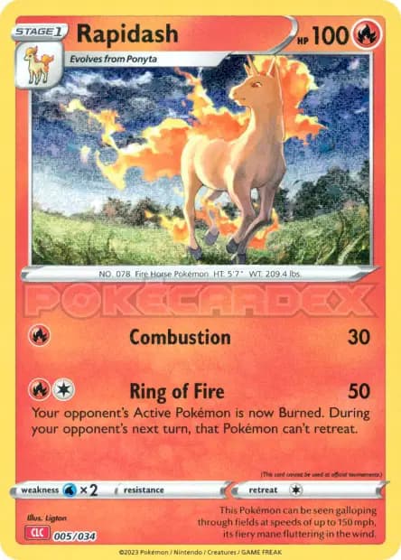 Galopa — TCG Classic Charizard & Ho-Oh