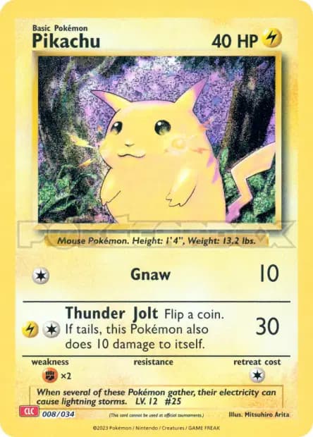 Pikachu — TCG Classic Charizard & Ho-Oh