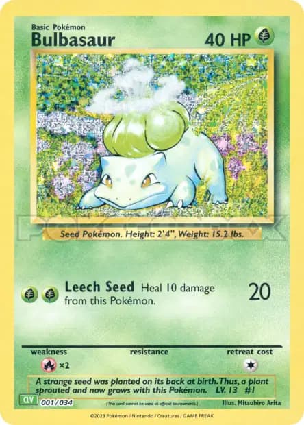 Bulbizarre — TCG Classic Venusaur & Lugia